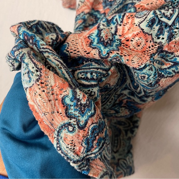 Forever 21 Dress Size 2X Women’s Multi Colored  Bohemian-Inspired Paisley Print - Picture 5 of 11